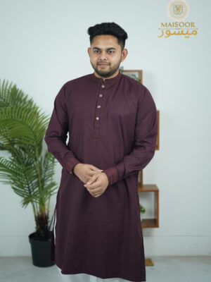 Premium Pakistani Cotton Cuff Sleeve Panjabi