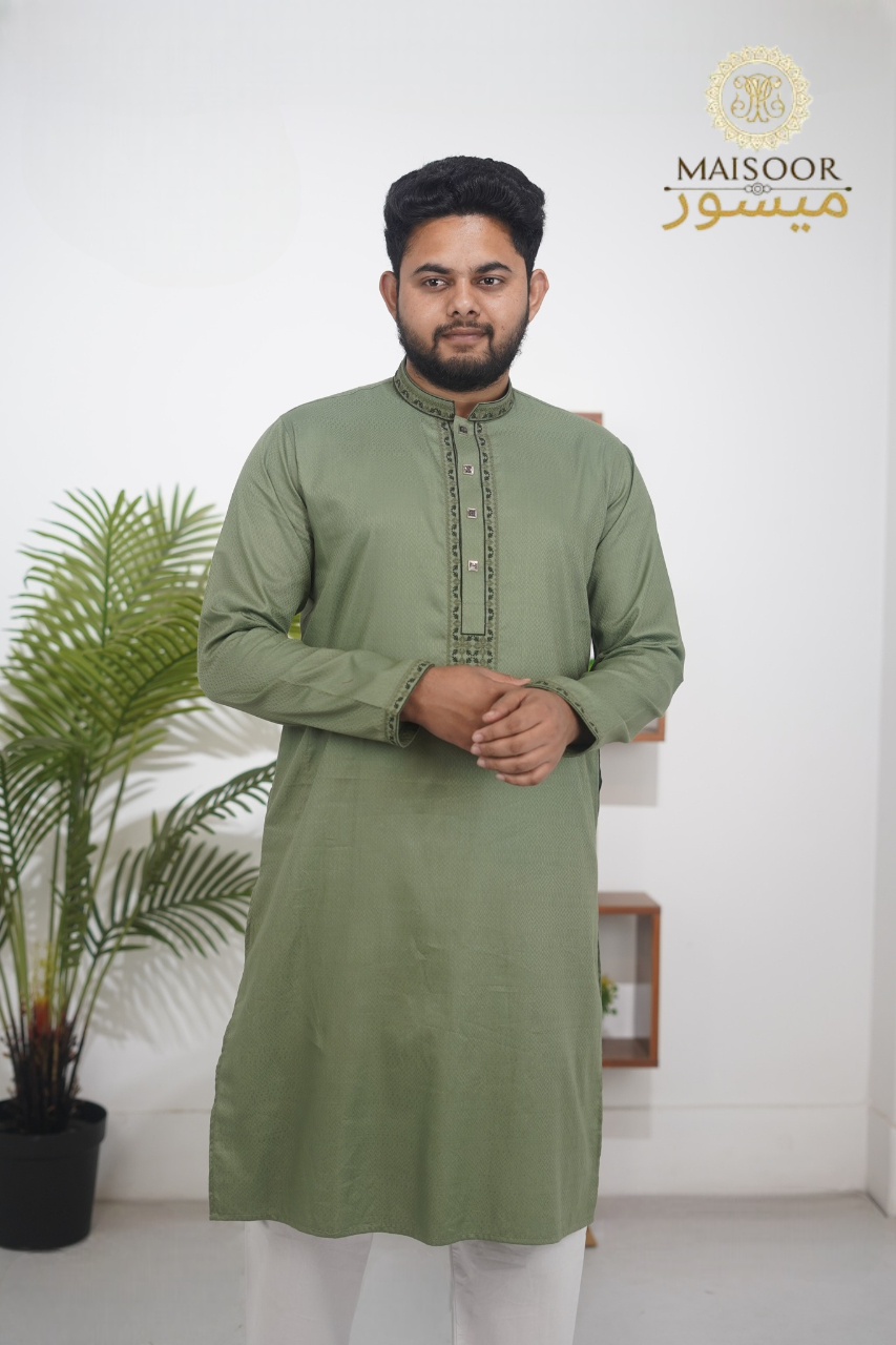 Premium Indian Striped Panjabi